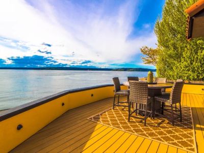 Savor serenity with a view. Indulge in your favorite beverage, the soothing sound of waves and the panoramic view.