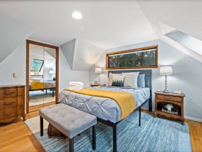 Enhance your living space with these optional pull-down blackout shades, designed to provide ultimate privacy and light control at your fingertips.