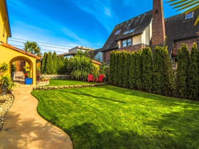 With abundant room to roam, the expansive green expanse becomes a haven for both peaceful solitude and cherished memories.