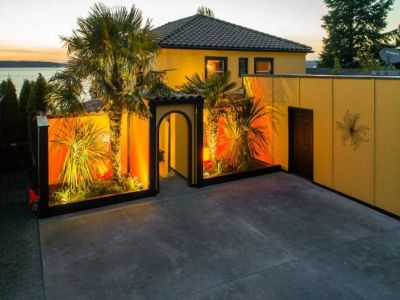 Casa Mar a Cielo's private entrance. Experience the luxury of a dedicated entrance.