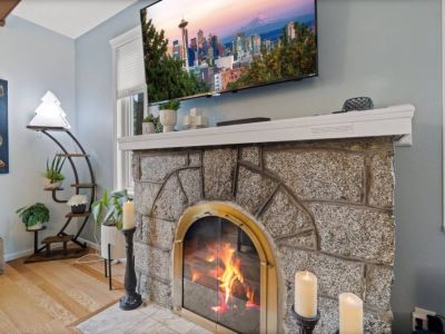 Smart TV to enjoy Roku streaming your favorite TV shows and movies.