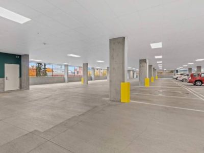 Your reservation includes (1) free designated parking space in the secured parking garage. EV Charger is also available.