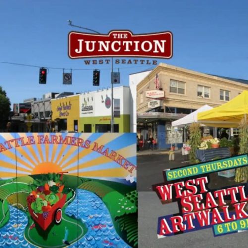 The Junction includes retail shops and hosts events throughout the year.