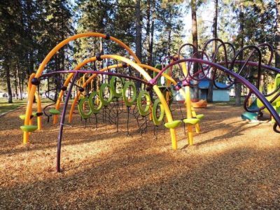 Our neighborhood park  is within walking distance where you can enjoy a picnic among its vast pine trees and green grass, play basketball, baseball, or the fun playground.