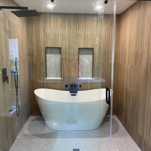 Newly Remodeled En Suite Bathroom Wet Room